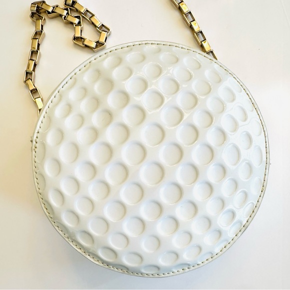 Kate Spade On Par Dotty Golf ball Crossbody bag purse - Picture 9 of 12